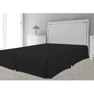 Soleil d'ocre Microfiber Box Spring Cover - Black - 90 x 190 cm Soleil d'ocre Microfiber Box Spring Cover - Black - 90 x 190 cm