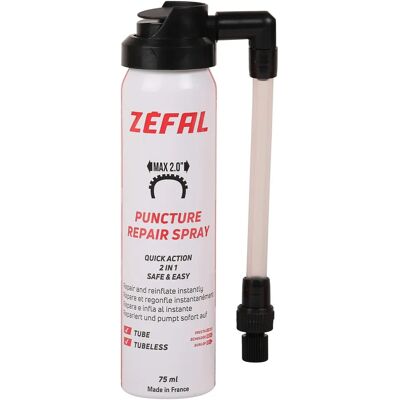 Zefal 75ml Fietsband Reparatiespray - Snelle Herstelling Zefal 75ml Fietsband Reparatiespray - Snelle Herstelling
