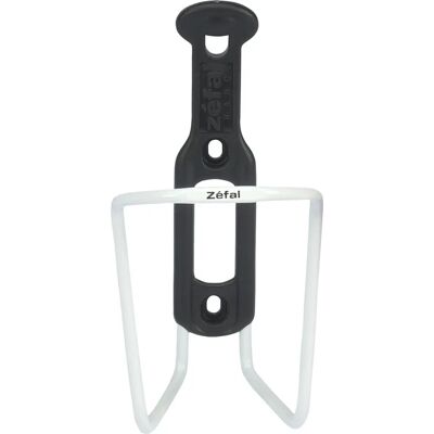 Support bouteille en aluminium et plastique ZÉFAL - Blanc - Femme - Accessoire cyclisme - Publicité Support bouteille en aluminium et plastique ZÉFAL - Blanc - Femme - Accessoire cyclisme - Publicité