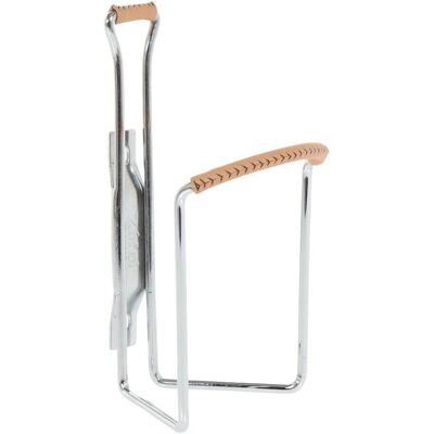Zefal Vintage Läder Flaska Holder - Silver Zefal Vintage Läder Flaska Holder - Silver