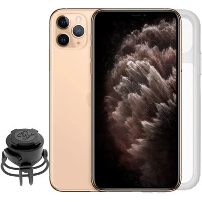 Soporte para bicicleta Zéfal con funda giratoria 360° - iPhone 11 Pro Soporte para bicicleta Zéfal con funda giratoria 360° - iPhone 11 Pro