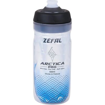 Zefal Arctica Pro 550ml Wasserflasche Grau/Blau Zefal Arctica Pro 550ml Wasserflasche Grau/Blau