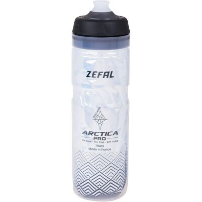 Botella de agua Zefal Arctica Pro 750ml Aislada - Equipo Deportivo Botella de agua Zefal Arctica Pro 750ml Aislada - Equipo Deportivo