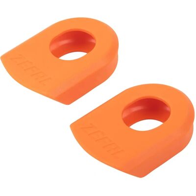 Protecteur de Bielas Neon Orange Zefal - Protection pour Pedales - Publicité Protecteur de Bielas Neon Orange Zefal - Protection pour Pedales - Publicité