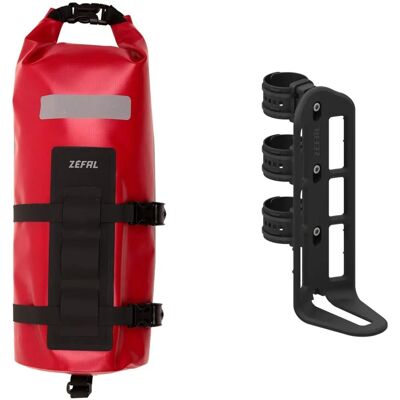 Zefal Z Adventure Zestaw na widełki - Wodoodporna torba na widełki i uchwyt Zefal Z Adventure Zestaw na widełki - Wodoodporna torba na widełki i uchwyt