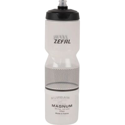 Bouteille Zefal Magnum Soft - 975ml - Transparente - Bouteille d'eau Bouteille Zefal Magnum Soft - 975ml - Transparente - Bouteille d'eau