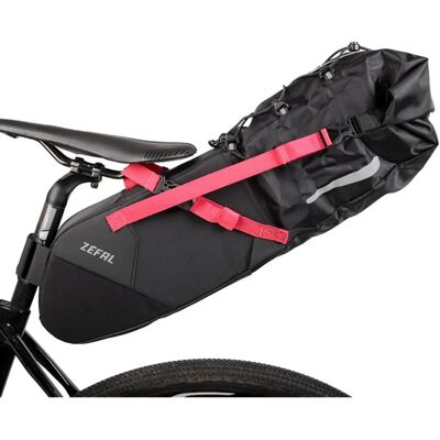 Zefal Z Adventure R11 Wodoodporna torba na siodełko - Czarny/Czerwony Zefal Z Adventure R11 Wodoodporna torba na siodełko - Czarny/Czerwony