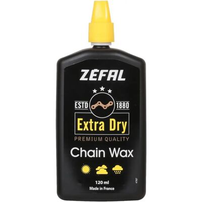 Zefal Fahrradkettenöl - Extra Dry Wax 120ml - Schutz & Reinigung Zefal Fahrradkettenöl - Extra Dry Wax 120ml - Schutz & Reinigung