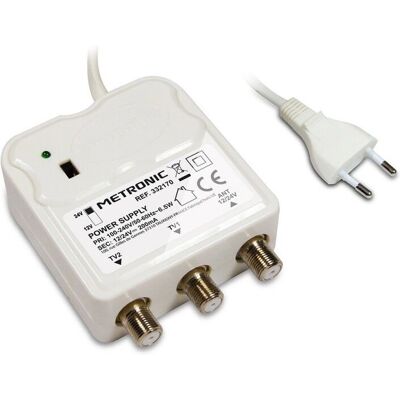 Alimentation 12/24 V Metronic pour Amplificateurs TV - Type de produit Alimentation 12/24 V Metronic pour Amplificateurs TV - Type de produit