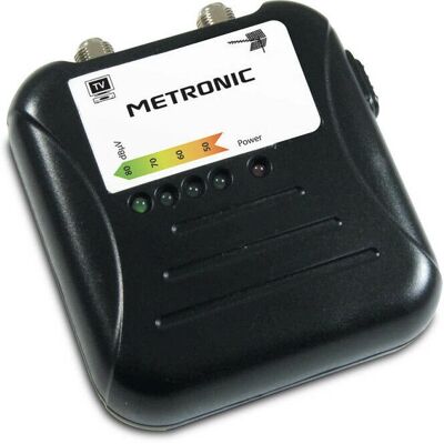 Tester sygnału antenowego Metronic - Optymalizuj odbiór TV Tester sygnału antenowego Metronic - Optymalizuj odbiór TV