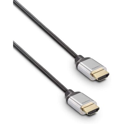 Câble HDMI Metronic 4K Haute Vitesse 1,5M - Publicité Câble HDMI Metronic 4K Haute Vitesse 1,5M - Publicité