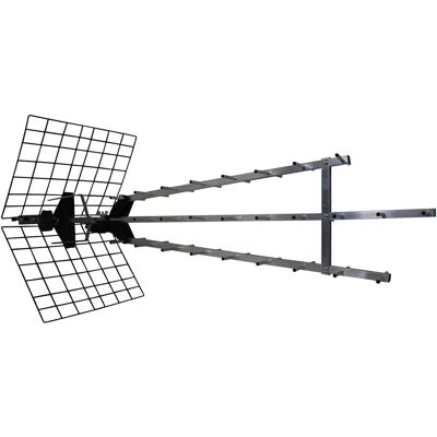 Antena UHF triple amplificada Metronic Modelo 415049 - 4K Lista Antena UHF triple amplificada Metronic Modelo 415049 - 4K Lista