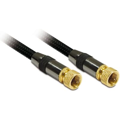 Metronic 419011 koaxialkabel svart - Koaxialkabel, 5 m, Svart Metronic 419011 koaxialkabel svart - Koaxialkabel, 5 m, Svart