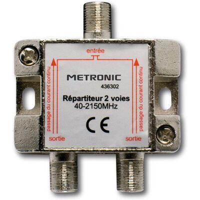 Metronic 436302 Kabelverdeler - Metaal Metronic 436302 Kabelverdeler - Metaal