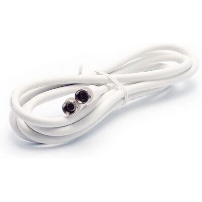 Metronic 438032 cavo coassiale 2 m F Bianco - cavo coassiale Metronic 438032 cavo coassiale 2 m F Bianco - cavo coassiale