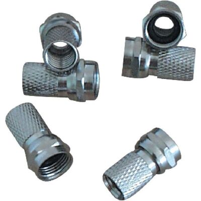 Connettore coassiale Metronic - Confezione da 6 - Tipo F, Impermeabile, 6,8mm Connettore coassiale Metronic - Confezione da 6 - Tipo F, Impermeabile, 6,8mm