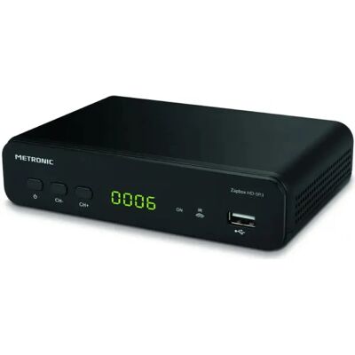 Ricevitore DVB-T2 HD Metronic ZapBox - Televisione terrestre digitale Ricevitore DVB-T2 HD Metronic ZapBox - Televisione terrestre digitale