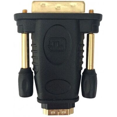 Metronic Adaptateur DVI-D vers HDMI - Noir - Publicité Metronic Adaptateur DVI-D vers HDMI - Noir - Publicité