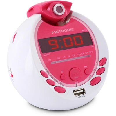 Metronic MISS ANGEL 477022 - Radio Réveil MP3 Metronic MISS ANGEL 477022 - Radio Réveil MP3
