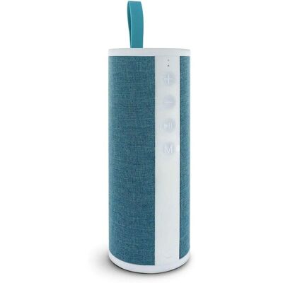 Caixa de som Bluetooth portátil Metronic - 12W - Branco, Verde Caixa de som Bluetooth portátil Metronic - 12W - Branco, Verde