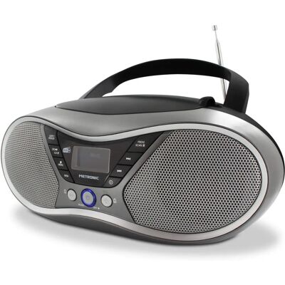 Metronic 477171-O Szary DAB+ MP3 CD odtwarzacz - Odtwarzacz CD Metronic 477171-O Szary DAB+ MP3 CD odtwarzacz - Odtwarzacz CD