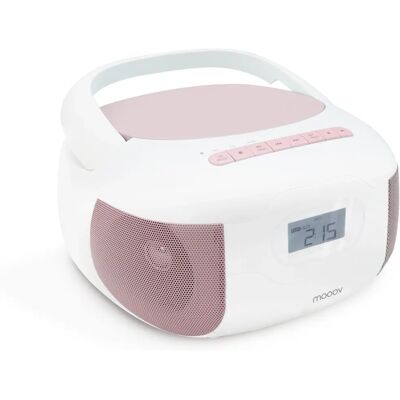 Lecteur CD Bluetooth Rose Metronic - CD Player - Publicité Lecteur CD Bluetooth Rose Metronic - CD Player - Publicité