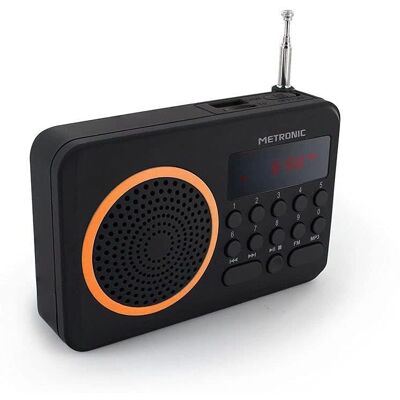 Metronic 477204 Portable FM MP3 Radio - Radio Metronic 477204 Portable FM MP3 Radio - Radio