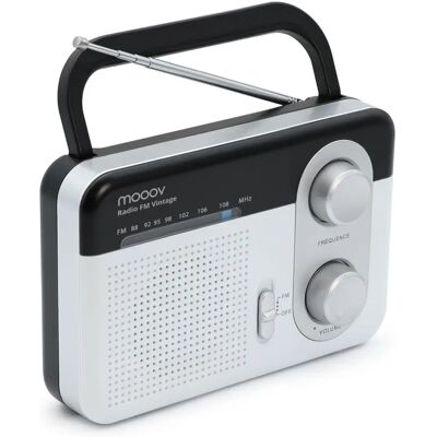 Draagbare radio Metronic 477220 - AM/FM analoog, Wit - Radio Draagbare radio Metronic 477220 - AM/FM analoog, Wit - Radio