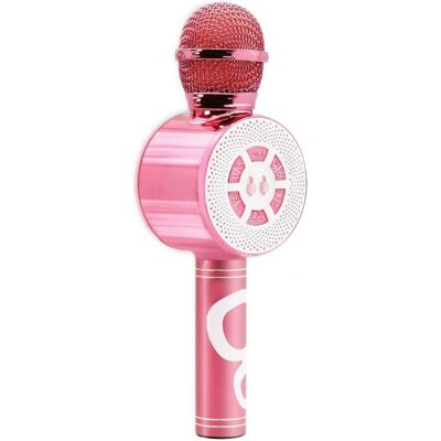 Metronic - Micro Karaoke - Rose - Karaoke Microphone - Publicité Metronic - Micro Karaoke - Rose - Karaoke Microphone - Publicité