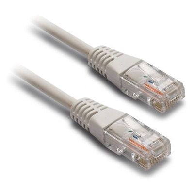 Cable de Red Metronic 10m RJ45 Cat5 - Blanco Cable de Red Metronic 10m RJ45 Cat5 - Blanco
