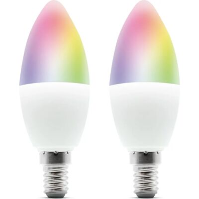 Lâmpada LED RGB Wi-Fi Metronic - Tipo de luz Lâmpada LED RGB Wi-Fi Metronic - Tipo de luz
