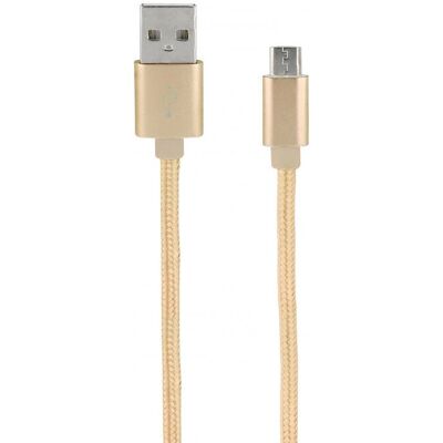 MOOOV 732076 Cavo USB - 1m, Dorato - USB Type C & A MOOOV 732076 Cavo USB - 1m, Dorato - USB Type C & A