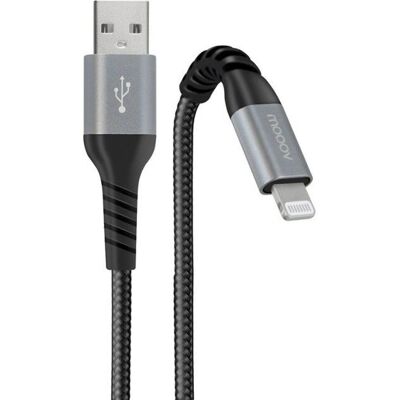 Câble en nylon Lightning vers USB-A Ultimate de Metronic - Type de câble - Publicité Câble en nylon Lightning vers USB-A Ultimate de Metronic - Type de câble - Publicité