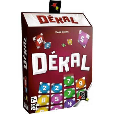 Gigamic DEKAL Gra planszowa - Strategia i Karty Gigamic DEKAL Gra planszowa - Strategia i Karty