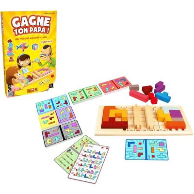 Jeu de société éducatif en bois Gigamic GZFGP - Amusement familial - Publicité Jeu de société éducatif en bois Gigamic GZFGP - Amusement familial - Publicité