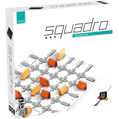 Gigamic Squadro - Mini Brettspiel - Abstrakte Strategie für 2 - 20 min Gigamic Squadro - Mini Brettspiel - Abstrakte Strategie für 2 - 20 min