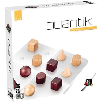 Gigamic Quantik Mini Pure - Abstract Strategie Spel Gigamic Quantik Mini Pure - Abstract Strategie Spel