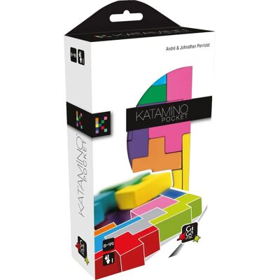 Gigamic Katamino Pocket - Puzzle Educatif - Jeu de Voyage Compact - 36,000+ Combinaisons Gigamic Katamino Pocket - Puzzle Educatif - Jeu de Voyage Compact - 36,000+ Combinaisons