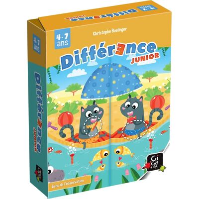Gigamic Difference Junior - Juego familiar colorido - Juego de mesa Gigamic Difference Junior - Juego familiar colorido - Juego de mesa