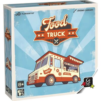 Jeu de société Foodtruck Gigamic - Stratégie Vintage Jeu de société Foodtruck Gigamic - Stratégie Vintage