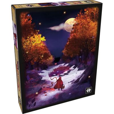 Gigamic Caperucita Roja Puzzle - Enigmas & Ilustración Gigamic Caperucita Roja Puzzle - Enigmas & Ilustración