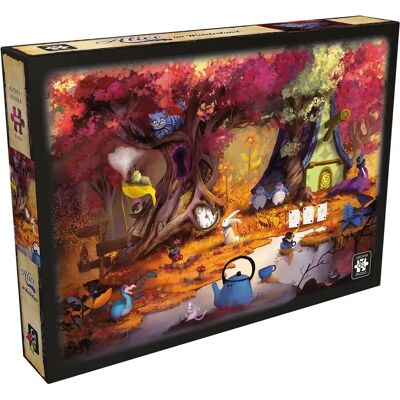 Gigamic Arcana Puzzle - Alice im Wunderland - 1000 Teile Gigamic Arcana Puzzle - Alice im Wunderland - 1000 Teile