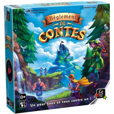 Gigamic Reglement De Contes - Jeu de société pour 6+ ans Gigamic Reglement De Contes - Jeu de société pour 6+ ans