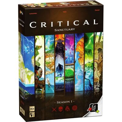 Gigamic Critical Sanctuary Season 1 Board Game - Fantasy, Medieval, 2-5 Players Gigamic Critical Sanctuary Season 1 Board Game - Fantasy, Medieval, 2-5 Players