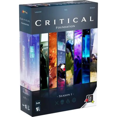 Gigamic Critical Foundation Season 1 Board Game - 2 to 5 Players - Ages 14+ Gigamic Critical Foundation Season 1 Board Game - 2 to 5 Players - Ages 14+