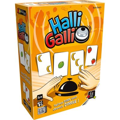 GIGAMIC Halli Galli NF - Jeu de famille - Blanc - Publicité GIGAMIC Halli Galli NF - Jeu de famille - Blanc - Publicité