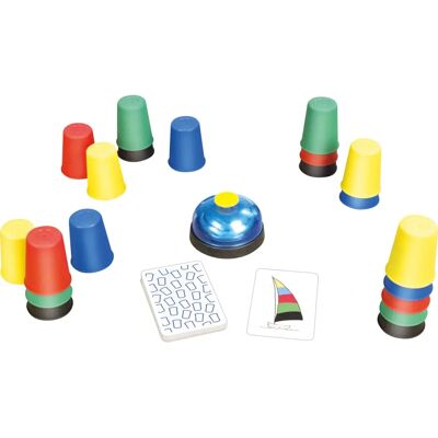 Gigamic Crazy Cups - Blau - Kinderspiel - 6+ Gigamic Crazy Cups - Blau - Kinderspiel - 6+