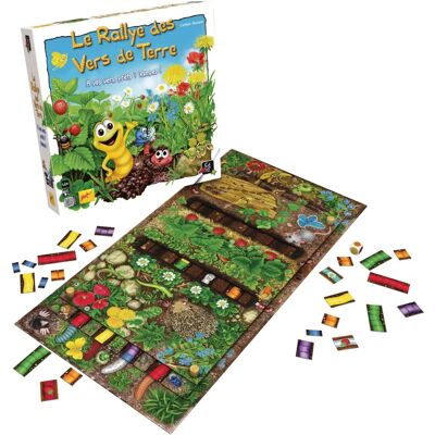 Gigamic ZOVER juego de mesa - RALLYE DES VERS DE TERRE Gigamic ZOVER juego de mesa - RALLYE DES VERS DE TERRE