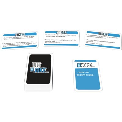 Jeu de fête de blagues Gigamic - Jeu de société pour adultes - Publicité Jeu de fête de blagues Gigamic - Jeu de société pour adultes - Publicité