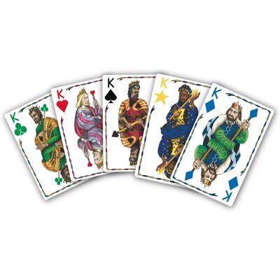 Gigamic Les Cinq Rois - Jeu de Cartes Familial - Jeu de Société - Publicité Gigamic Les Cinq Rois - Jeu de Cartes Familial - Jeu de Société - Publicité
